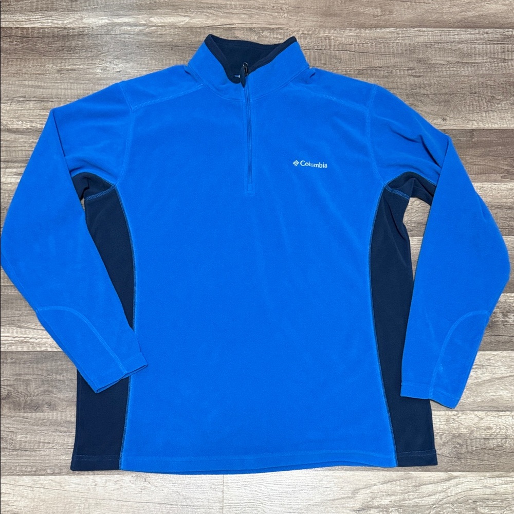 Columbia Men's Fleece Half-Zip Pullover Sweater, Size Large - Picture 2 of 7
